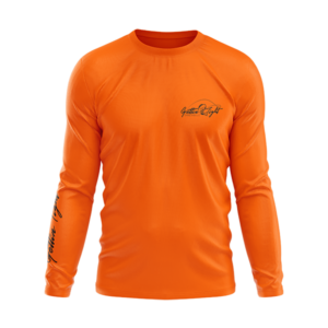 Orange Gettin Tight Long Sleeve Shirt