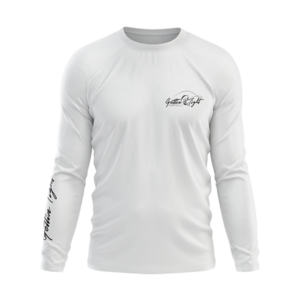 White Gettin Tight Long Sleeve Shirt